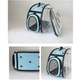 thumbnail image 5 of Cat Sac à Dos de Transporteur Portable Grande Capacité Pliable à Main Capsule Spatiale Sacs Transparents pour l'Extérieur Bleu, 5 of 5