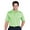 Posen Green/Navy, variant on Monterey Club Men's Icon Stripe Jersey Golf Polo Shirt #1634