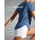 thumbnail image 5 of Camiseta de entrenamiento CRZ YOGA Cloudweight para mujer Pitch Blue, 5 of 5