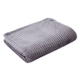 thumbnail image 3 of CHAPS JACQUARD HORIZONTAL STRIPE PLUSH BLANKET, 90 X 90, 3 of 5