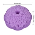 thumbnail image 3 of Flower Shape Silicone Cake Mold Non-stick Sunflower Bread Mold DIY Baking Mold, 3 of 10