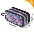 thumbnail image 4 of FORMRS Pencil Case with 3 Compartments Zipper Pouch, Elementary School Level and up, Watercolor Pink Marble Pattern, 4 of 8