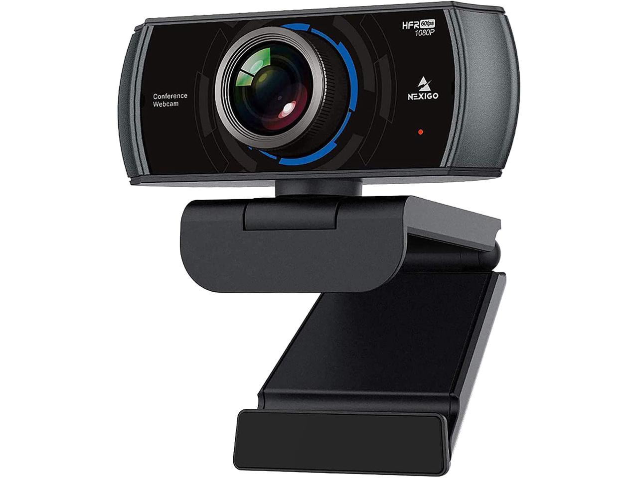 NexiGo HD USB Web Camera for Zoom Meeting YouTube Skype FaceTime Hangouts PC Mac Laptop Desktop AutoFocus 2020 1080P Streaming Business Webcam with Microphone & Privacy Cover 
