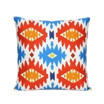 Oussum Floral Decorative Throw Pillows Cases Printed Cushion Covers, Size 20x20 Inches