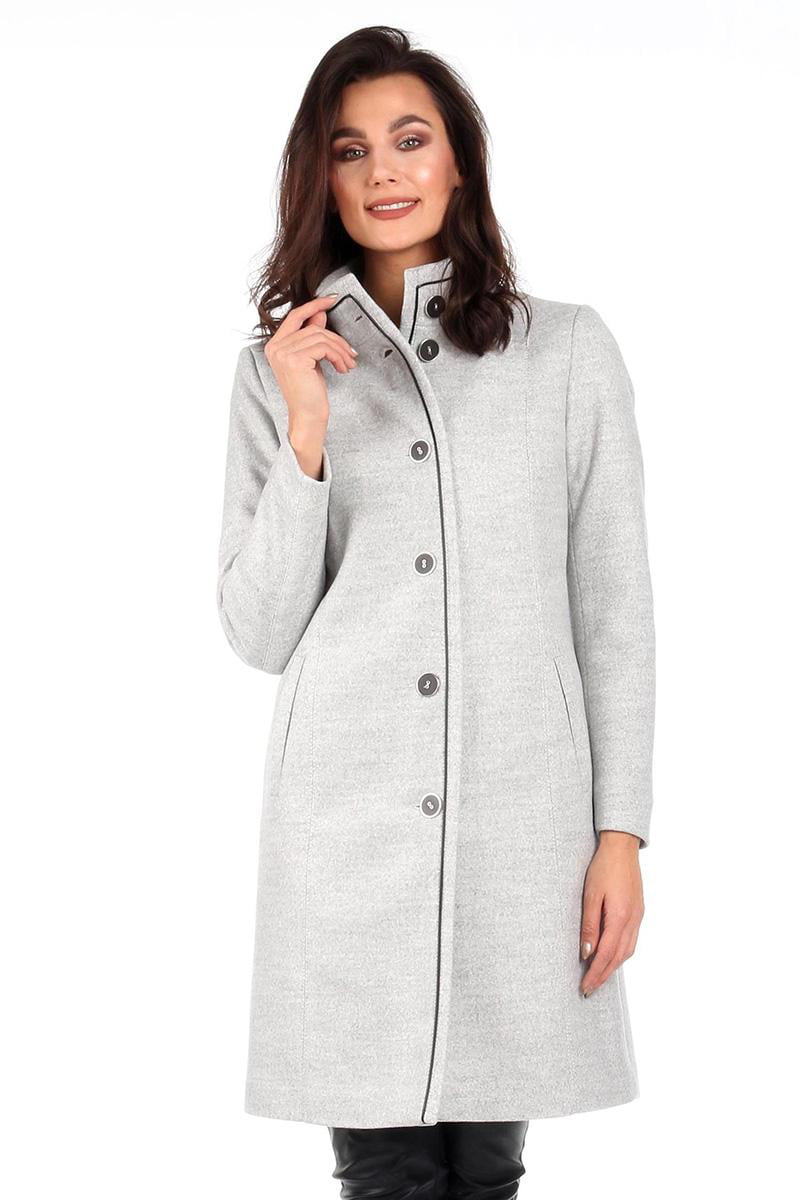 Reve - Reve Women's Grey Coat - 50 - Walmart.com - Walmart.com