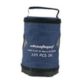 thumbnail image 4 of Bolsa para pelotas de golf con asa, estuche impermeable con cremallera, portador de pelota de golf para hombres y mujeres de PVC Azul Pequeño, 4 of 8