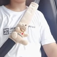 thumbnail image 1 of Funda suave para cinturón de seguridad, 23 cm, bonita almohadilla para cinturón de seguridad de coche con dibujos animados, cojín para cinturón de seguridad de coche, mejora tu experiencia, 1 of 2