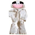 thumbnail image 1 of Bata de Baño Toalla Vaca Small Soul Baby  blanca capucha vaca, 1 of 2