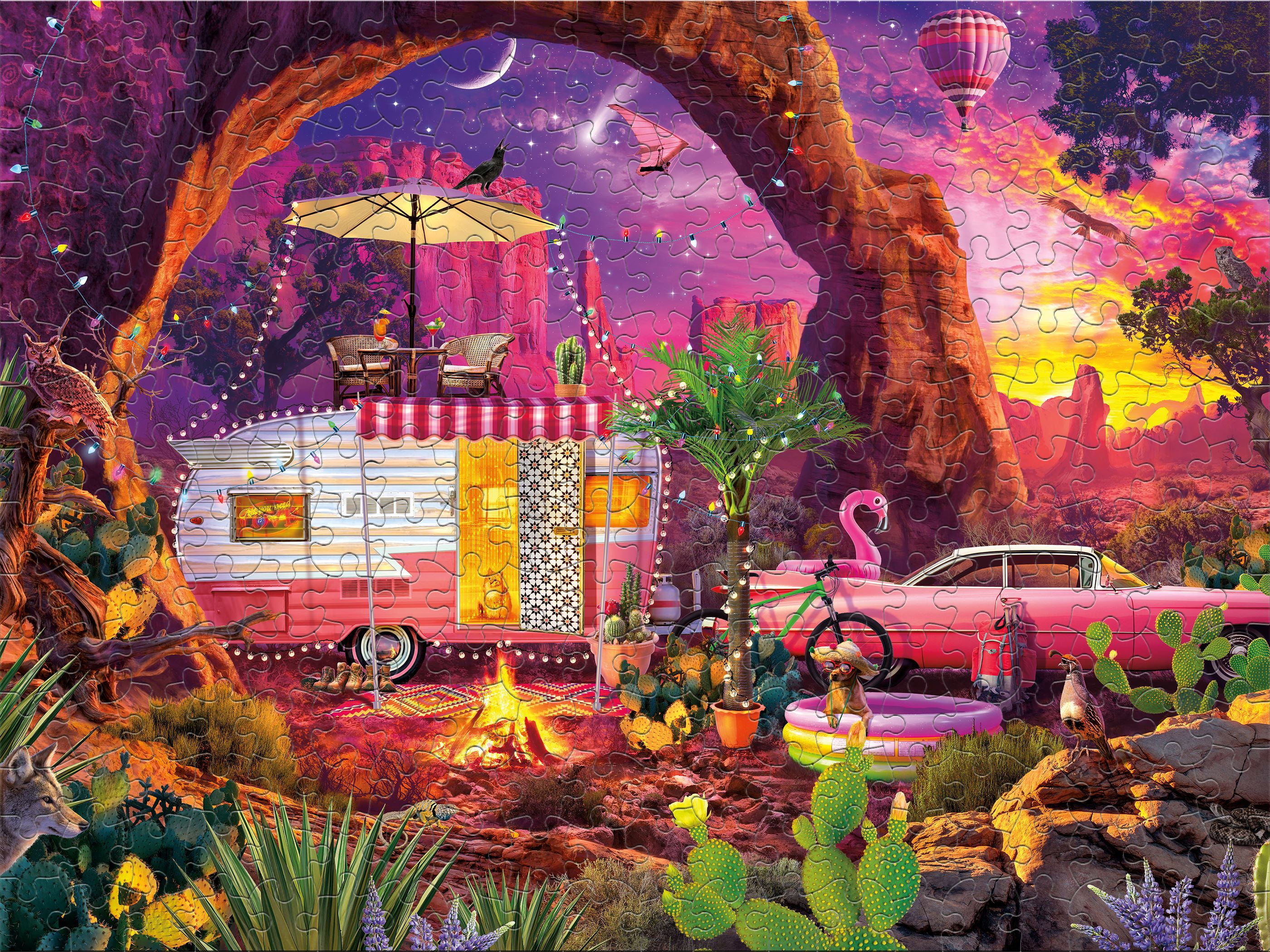 Ceaco Desert Paradise 300 Piece Interlocking Jigsaw Puzzle