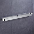 thumbnail image 2 of Simple Towel Rack Bathroom Storage Shelf Wall Mounted Towel Holder Space Aluminum Slippers Rack Waterproof Organizer, 2 of 6