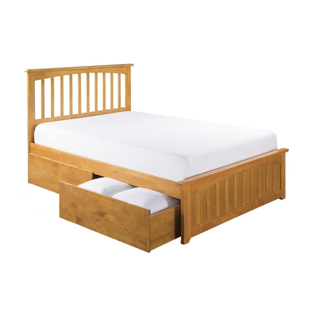 Mission Queen Platform Bed With, Mission Style Queen Platform Bed