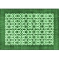 thumbnail image 1 of Ahgly Company Indoor Rectangle Persian Emerald Green Traditional Area Rugs, 2' x 5', 1 of 4