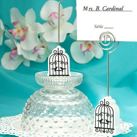 - 60 Elegant birdcage design place card holders