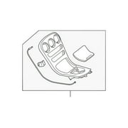 Genuine OE Mercedes-Benz Center Panel - 205-680-95-04