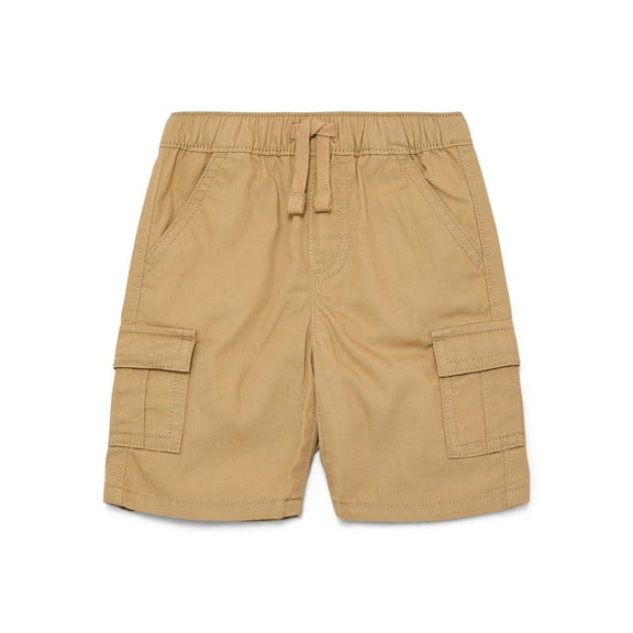 Wonder Nation Toddler Boys Cotton Cargo Shorts, Sizes 2T-5T
