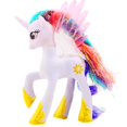 thumbnail image 1 of Caballo pequeño princesa Celestia juguete amistad película personaje característico 14Cm muñeco de acción modelo de figura de juguete para niñas, 1 of 5