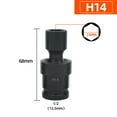 thumbnail image 1 of 1/2Inch Joint Hex Socket Electric Wrench Adapter Pneumatic Air 12-24mm 14mm, 1 of 9