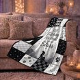thumbnail image 6 of Dog Portrait Colorful Pet Artwork Playful Graphic Style Dog Lovers Colorful Pet Portrait Warm Flannel Blanket, Pet Adoption Gift for Living Room and Bedroom Home Decor, 6 of 9