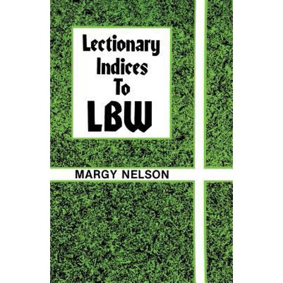 Pre-Owned Lectionary Indices to Lbw (Paperback) 1556730268 9781556730269