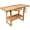 Natural 34, variant on 8-in-1 Multifunctional Folding Work Table with US Standard Socket, Portable Heavy Duty Workbench with Wheels for Garage Workshop Home Use, 550 lbs Capacity, Black Steel