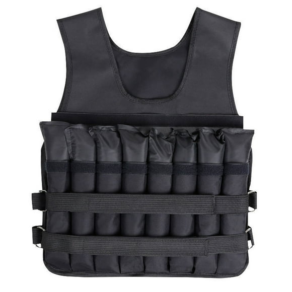Hearth & Gear Gilet Lesté d'Entraînement pour Femmes Hommes Poids Ajustable Exercice Entraînement Mise en Forme Poids Corporel Gilets pour Course Entraînement Entraînement Jogging Marche Rires Yoga Danse Entraînement Handstand Yoga