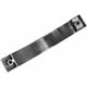 thumbnail image 3 of 6x 128mm Tirador de puerta de cristal Decoración Pomo de puerta Pomo de mueble para muebles Cajón Armario Papelera Armario Armario, Plata Negro, 3 of 4
