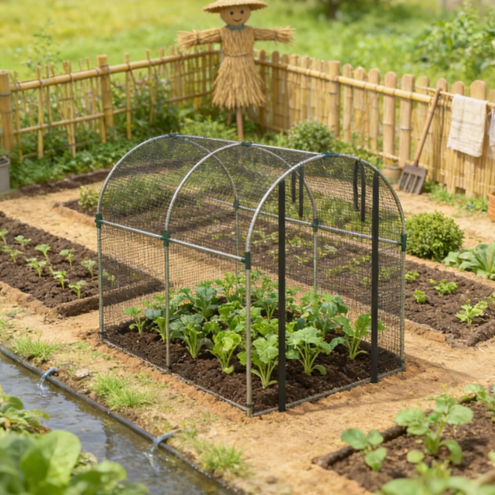 Glamos Wire 42 inch Tomato Cage 10 Pack Plant Support for Tomatoes