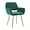 Green, variant on Furry Desk Chair, Mid-Century Modern Accent Faux Fur Chair for Teen Girls, Comfy Armchair with Wood Look Metal Legs for Living Dining Room, Home Vanity Makeup Office Desk Chairs No Wheel, Camel