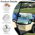 thumbnail image 6 of HUIACONG Turtle and Star Pattern Parts Accessories Golf Cart Accessories, With an extra handle Universal Fit Comfortable Golf Cart Seat Covers for 2 Person Seats Club Car DS 1982-2000 Golf Carts DS, 6 of 7