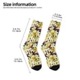 thumbnail image 2 of Sigee Lilies Flowers for Premium Children's Socks Unisex School Kids Boys Girls,Soft and Comfy Kids' Socks, 2 of 5