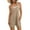 Khaki, variant on Yotami Womens Rompers Jumpsuits for Summer Vacation, Beach Shorts Overalls Jumpers, Athletic Sleeveless Loose Casual Jumpsuits with Pockets