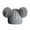 Grey, variant on NOKIO Baby Beanie Hat Double Pom Pom Toddler Beanies Knit Infant Winter Hat Caps for Boys Girls Childrens Baby Knitting Wool Hemming Hat Keep Warm Winter Hiarball Ball