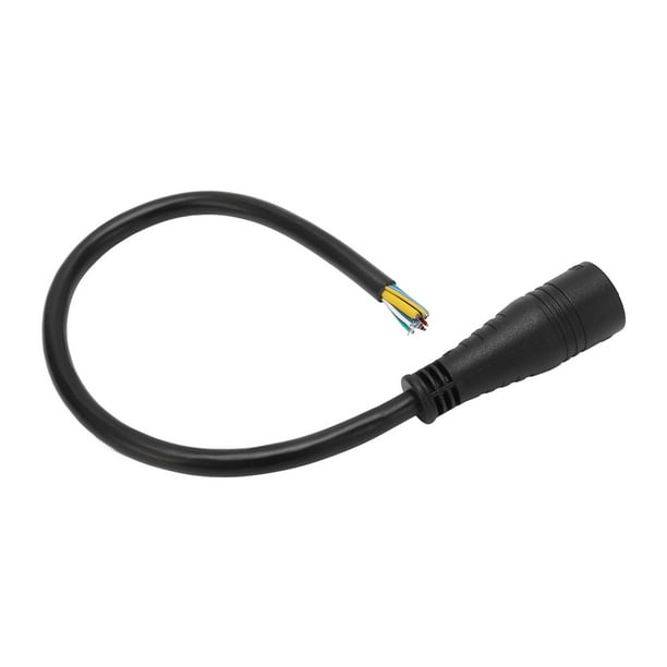 Cable de extensión de conversión de motor de bicicleta eléctrica Línea de conversión de 9 pines 31 cm con conector hembra impermeable Accesorios para bicicletas eléctricas Cable de conversión