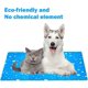 thumbnail image 3 of Dog Cooling Mat Automatic Cooling Mat Cooling Mat Mattress Non-toxic pillow for Dog Cat Pets 65x50cm, 3 of 5