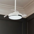 thumbnail image 4 of HEALEEP Downrod Extension for Fan 1Pcs Iron White Simple Indoor Use, 4 of 8
