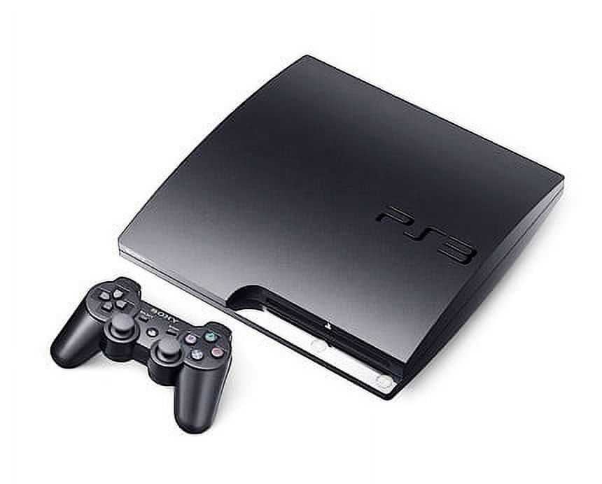 Consola Sony PlayStation PS3 Slim 160GB restaurada, negro 2