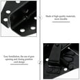 thumbnail image 2 of Shisuyan Hinge Iron 2Pcs 10.22X6.68X0.98In Adjustable Height Angle Adjustment, 2 of 9