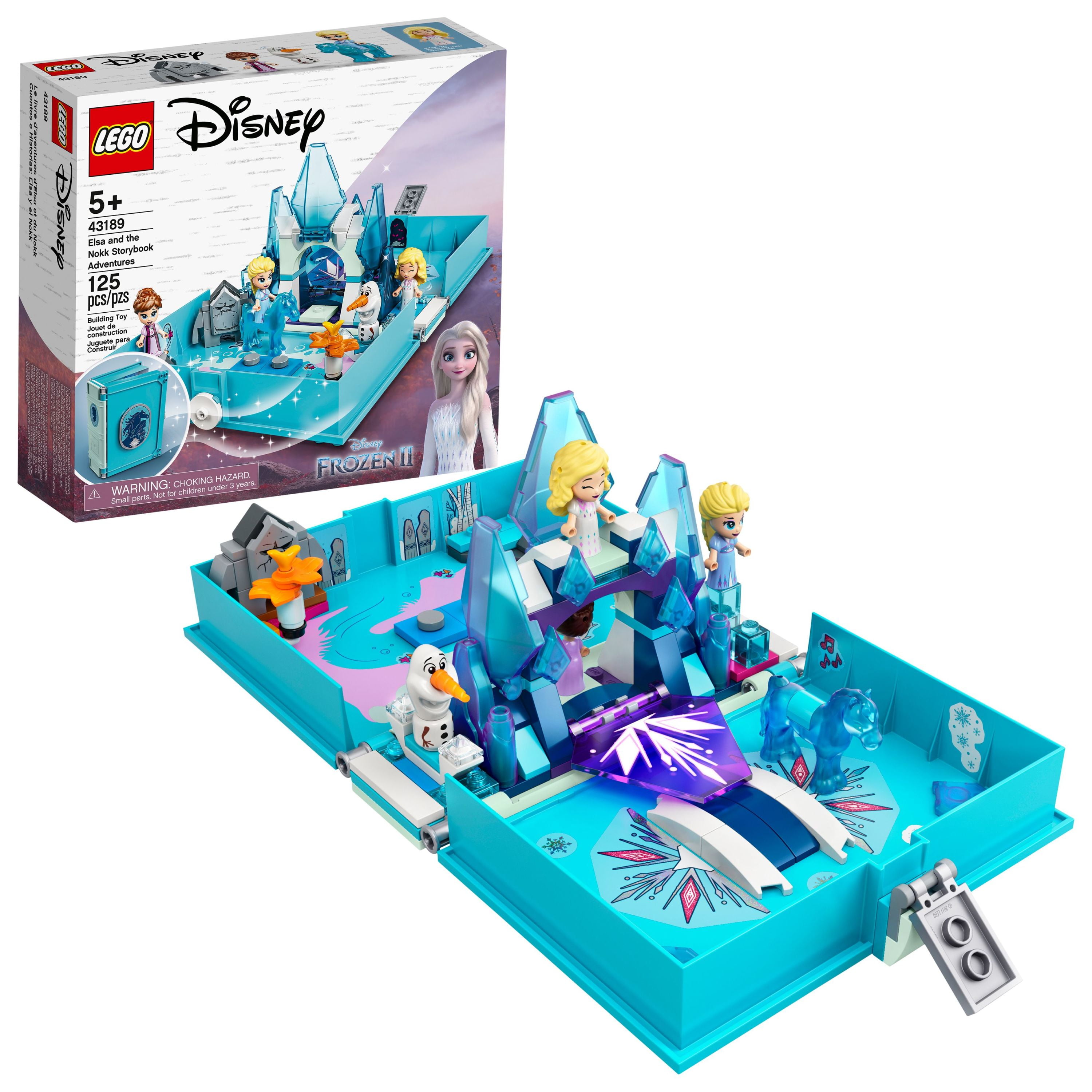LEGO Disney Frozen 2 Elsa and the Nokk Storybook Adventures 43189, Princess Playset Perfect for Travel, Gifts for 5 Year Old Kids, Girls & Boys with Micro - Walmart.com