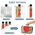 thumbnail image 4 of Awypu Square Outdoor Picnic Mat - Foldable & Lightweight, Easy to Clean, Versatile, Soft & Thick 58.3x58.3in, 4 of 6
