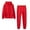 Red, variant on IROINNID Running Clothes Gym Clothes for Women Solid Tracksuit Sweatshirt Pants Sets Sport Long Sleeve Wear Sets(Hot Pink,XL)