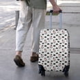 thumbnail image 3 of White Cow Cloud Pattern Luggage Cover Fashion Suitcase Cover Baggage Covers Fit 25-28 Inch Luggage (Go Travel), 3 of 5