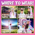 thumbnail image 4 of ¡Onesie Funziez! Disfraz ajustado de unicornio para adulto en Halloween, 4 of 5