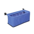 thumbnail image 2 of Bolsa trasera Zulema para carrito de vagones Bolsillo trasero de tela Oxford azul, 2 of 6