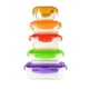 thumbnail image 1 of Westinghouse Set de contenedores de Vidrio con Tapas de Colores 5 Piezas WCFC003110A multicolor, 1 of 7