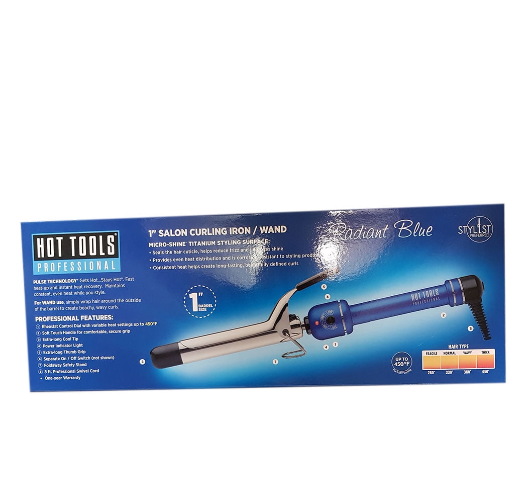 Blue radiance sale curling iron