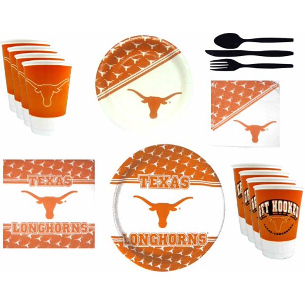 Texas Longhorns Party Supplies Pack 2