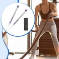 thumbnail image 4 of Cuerdas de batalla sin cuerdas, portátiles y con peso para entrenamiento en apartamentos y gimnasios en casa. Púrpura, 4 of 8