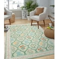 thumbnail image 3 of ChakmeOne Washable Rug for Bedroom Floral Rug,5x7 Area Rug, Non-Slip Low Pile Thin Indoor Area Rug for Dining Room, Nursery, Office, and Living Room, 3 of 9