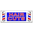 thumbnail image 1 of Hair CUTS Bannière Signe Hommes Femmes Garçons Styliste Commode Marcher ins, 1 of 1