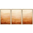 thumbnail image 6 of Framed Canvas Print Earth Tone Abstract Wall Art Set of 3 Modern Neutral Decorative for Living Room Bedroom - 16"x24"x3 NATURAL, 6 of 8